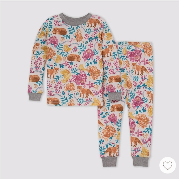 Burts Bees Floral PJ set , 2 pairs - Picture 2 of 2